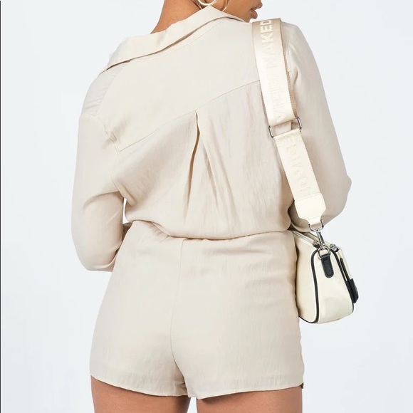 Princess Polly THE CHLOE SET BEIGE US 6 - Picture 3 of 9